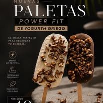 Paletas en Power Fit Gym
