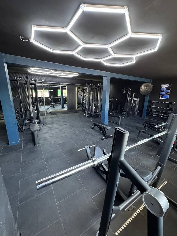 Barras y discos para peso libre — Power Fit Gym